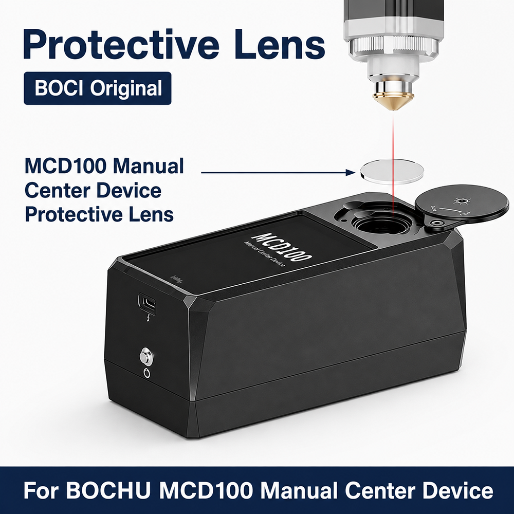 Bochu Original Fiber Laser Protective Lens 31.8x2mm DP.P.Z0003AA for MCD100 Manual Center Device